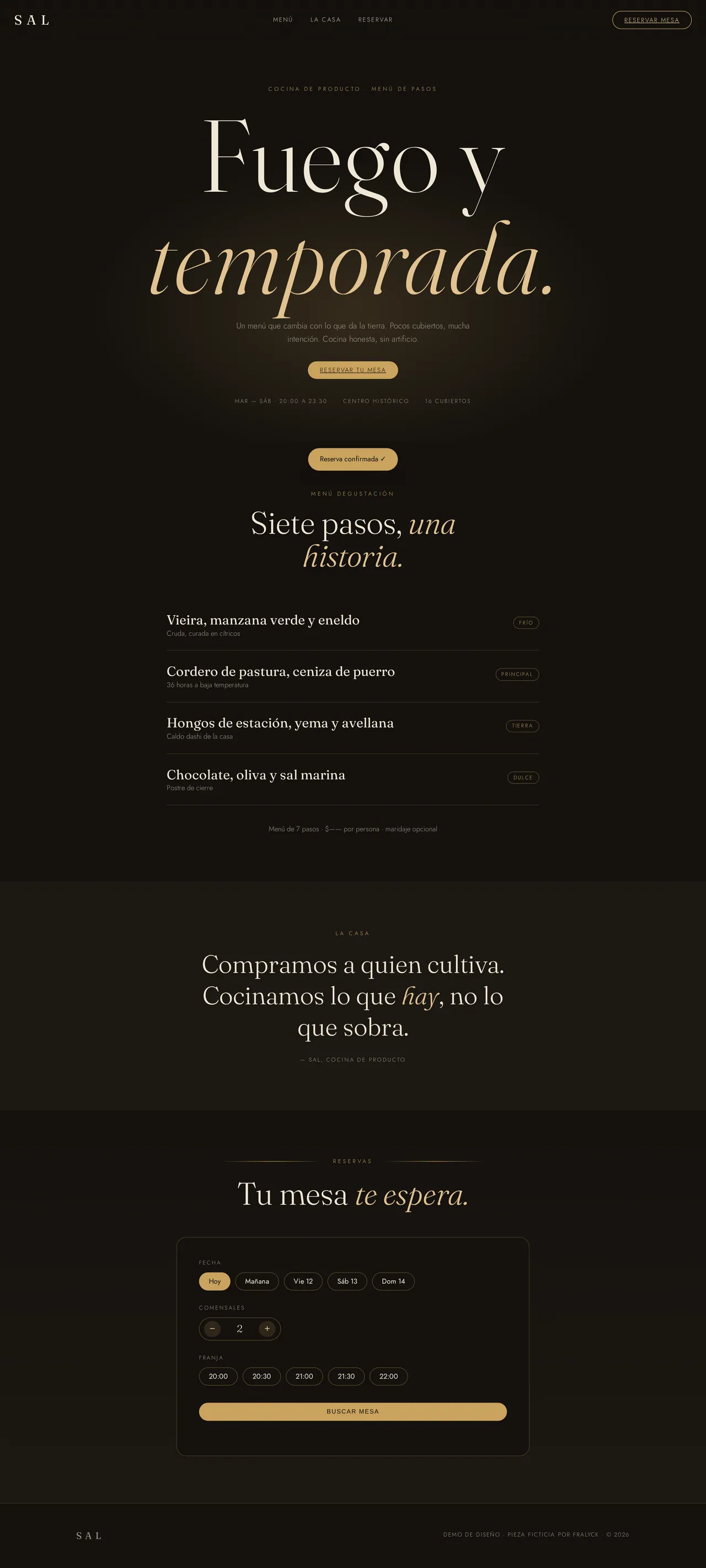 Sal — vista completa de escritorio