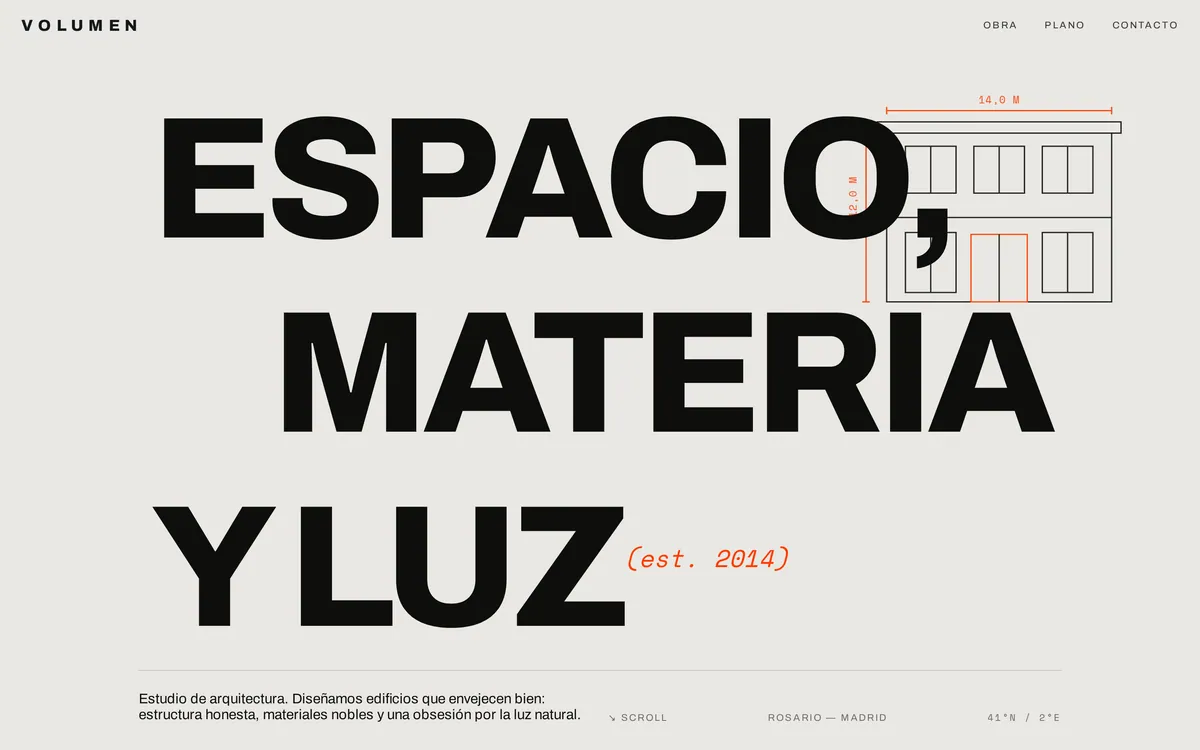 Volumen — Estudio de arquitectura